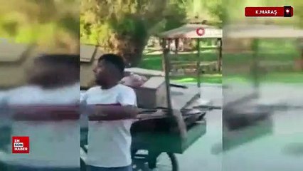 Kahramanmaraş'ta çöpten atık toplayan şahıs darbedildi