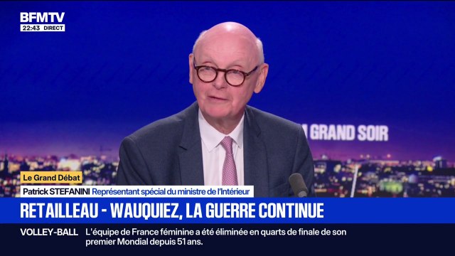 Crise politique: Nous ne soutiendrons pas un gouvernement dirigé par un représentant du PS , indique Patrick Stefanini, représentant spécial du ministre de l'Intérieur