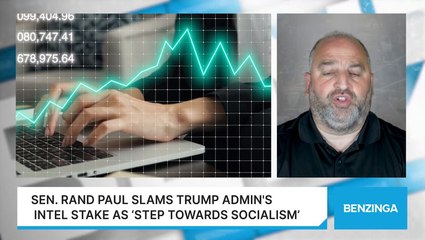 Sen. Rand Paul Slams Trump Admin's Intel Stake As ‘Step Towards Socialism’