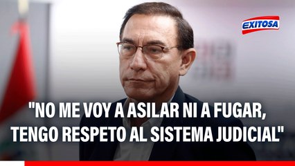 Martín Vizcarra señala que continuará recorriendo el país: "No me voy a fugar"