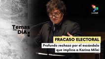 Fracaso rotundo del cierre de campaña de Milei en Buenos Aires