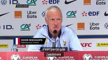 France - Deschamps sur Mbappé : “Le brassard ne lui pèse pas, il a toujours assumé”