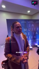 🎬 LORENA MACIEL EN EL ESTRENO DE LA MUJER DE LA FILA ✨