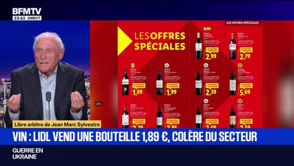 Vin : Lidl vend une bouteille 1,89 €, colère du secteur - 04/09