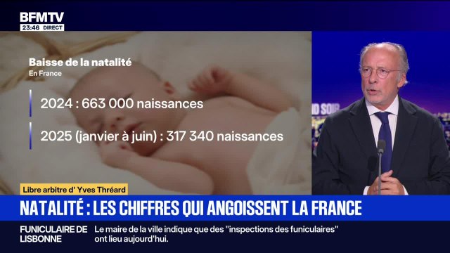 Natalité : les chiffres qui angoissent la France - 04/09