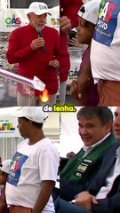 A partir de outubro você vai receber o seu gás_ sem precisar do fogão de lenha