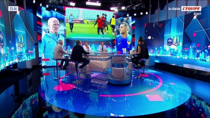 4 attaquants face à l'Ukraine : Match spectaculaire des Bleus ? - L'Équipe du Soir - extrait