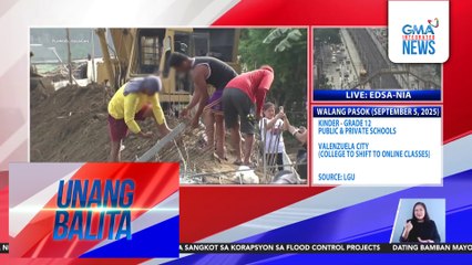 DPWH Sec. Dizon – P96.5M flood control project sa Brgy. Sipat, Plaridel na 2024 pa idineklarang kompleto, 3 linggo pa lang ginagawa | Unang Balita