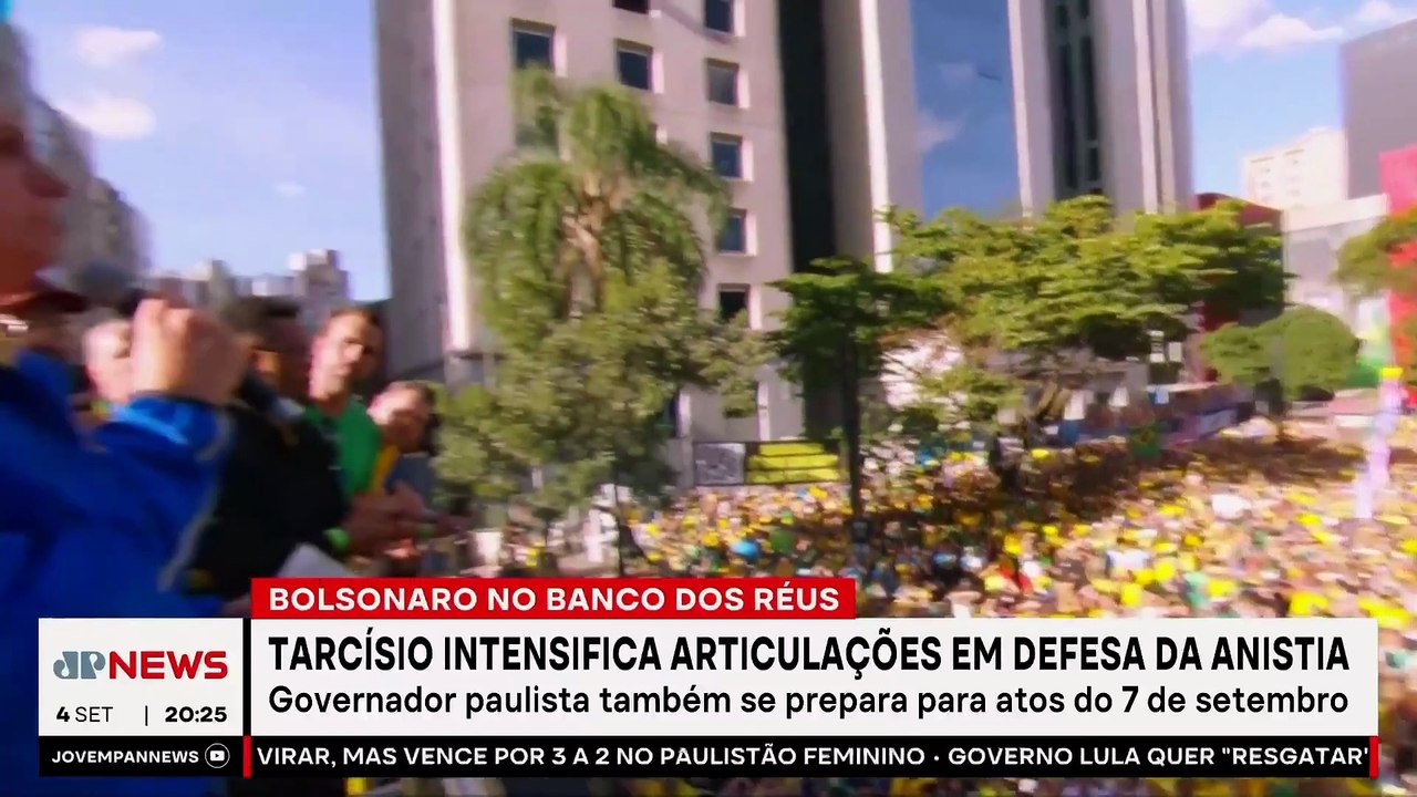 Tarcísio intensifica articulação por anistia a Bolsonaro; Dora Kramer e Vilela comentam