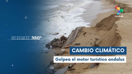 Playas del sur de España en riesgo por cambio climático
