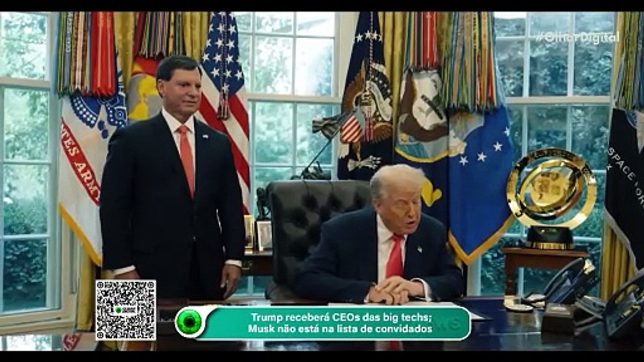 Trump se reúne com big techs, mas sem Elon Musk