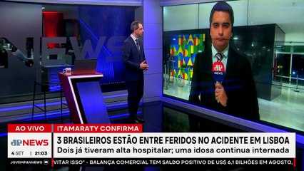 Três brasileiros estão entre os feridos em acidente de funicular em Lisboa