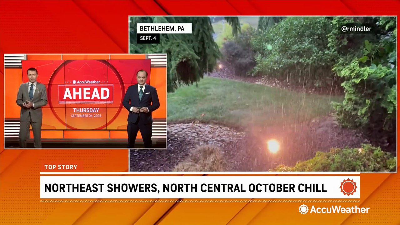 Storms bring much-needed rain to the Northeast...
