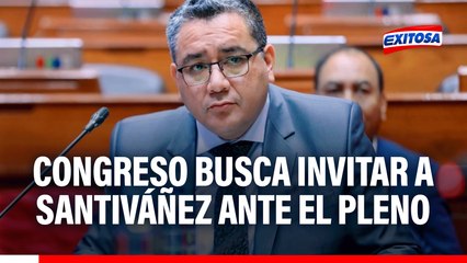 Congreso: Presentan moción para que Juan José Santiváñez explique su designación como ministro