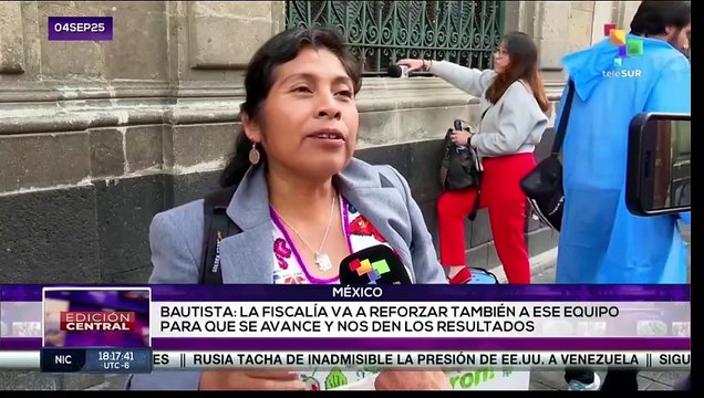 Pdta. Sheinbaum se reúne con padres de los 43 de Ayotzinapa a 11 años de la desaparición