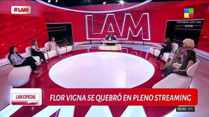 El mal momento de Flor Vigna: llanto en vivo, crisis emocional y profundas charlas con Chat GPT