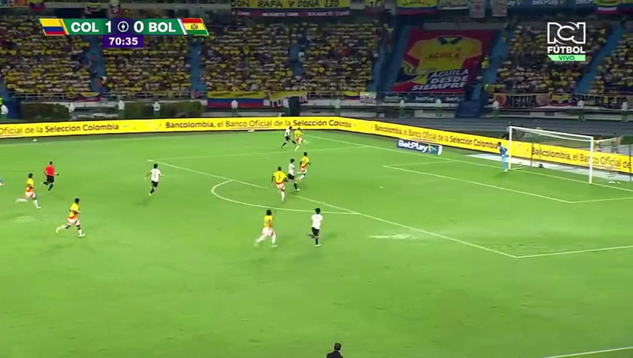 Bolivia tuvo el 1-1, Vargas volvió a salvar a Colombia