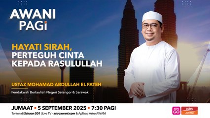 AWANI Pagi: Hayati sirah, perteguh cinta kepada Rasulullah