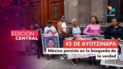 Pdta. Sheinbaum se reúne con padres de los 43 de Ayotzinapa a 11 años de la desaparición
