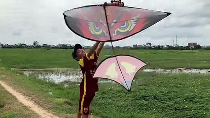 Idol thả diều sáo 1m7 + bộ sáo 5 quả chiến bãi diều Vĩnh Lộc A