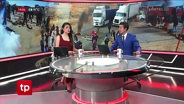 Transportistas dicen que más de 300 cisternas hacen fila por diésel desde hace varios días en la ruta La Paz - Oruro