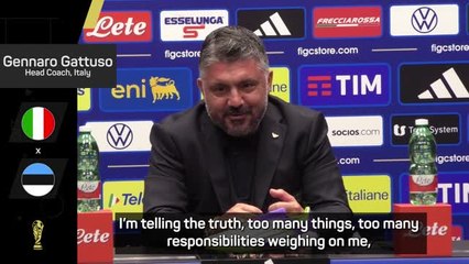 'No time to be excited' for Gattuso as he begins Italy reign