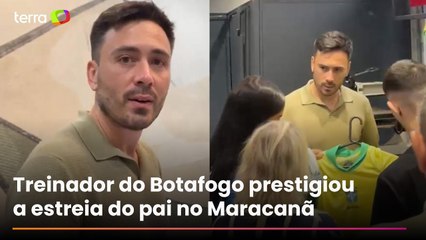 Davide Ancelotti é flagrado comprando camisa da Seleção momentos antes de Brasil e Chile no Maracanã