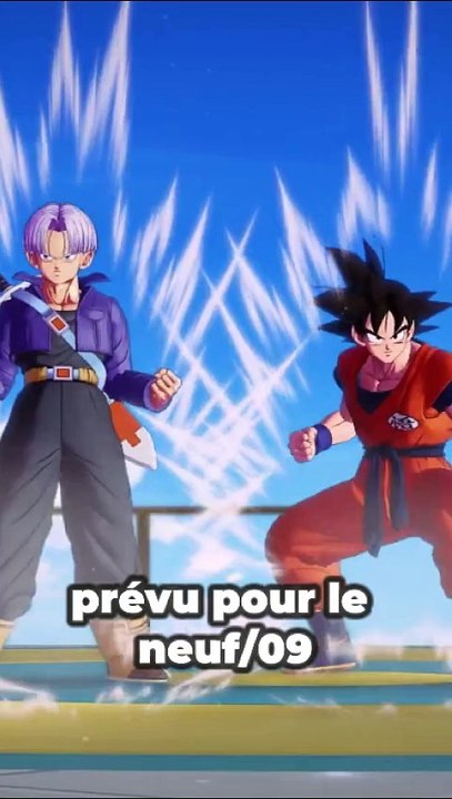 NOUVEAU JEU DRAGON BALL PRÉVU POUR LE 9 SEPTEMBRE !