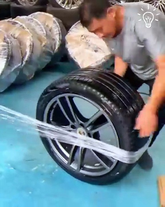 Wrapping everything fast and practically 📦