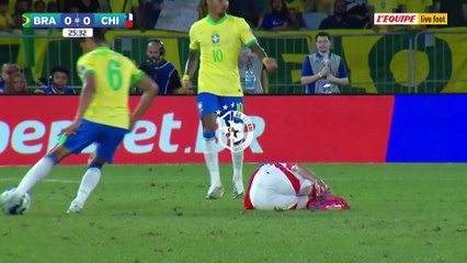 Football - Qualif. CM 2026 : Le replay de Brésil - Chili - Foot - Qualif. Coupe du monde