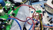 Haier DC inverter AC E7 error code AC PCB #422
