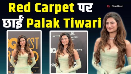 Palak Tiwari ने Red Carpet पर दिखाया जलवा, Bold Look देख होश खो बैठे Fans, Video हुआ Viral|FilmiBeat