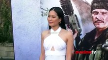 Actress Ana Thu Nguyen attends the premiere of "Primitive War" in Los Angeles