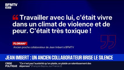 "Un climat de violence et de peur": un ancien collaborateur de Jean-Imbert se confie sur sa relation avec le chef cuisinier