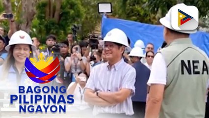 PBBM, pinangunahan ang ceremonial switch-on ng mga bagong power plant sa Siquijor