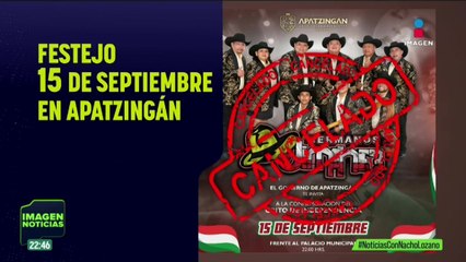 Cancelan concierto de Los Hermanos Jiménez en Apatzingán para evitar apología al delito