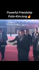 Powerful Friendship Putin-KimJong🔥Putin leadership #putin #kimjong #friendship