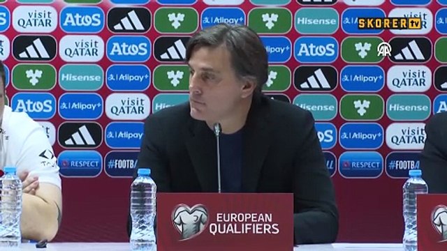A Milli Futbol Takımı Teknik Direktörü Vincenzo Montella'nın açıklamaları
