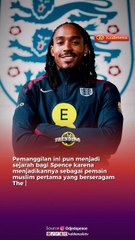 Djed Spence, Pemain Muslim Pertama di Timnas Inggris