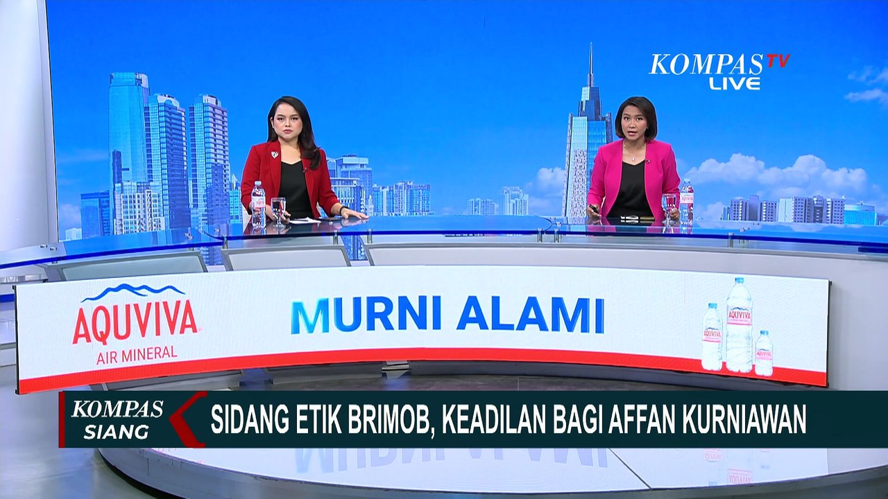 Kasus Ojol Affan Kurniawan, Sopir Rantis Bripka Rohmat Disanksi Demosi 7 Tahun | KOMPAS SIANG