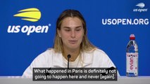 Sabalenka promises no repeat of 'super emotional' French Open final reaction