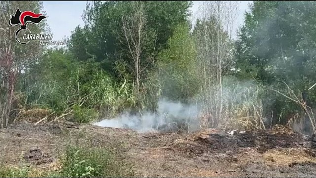 A Seminara 70 tonnellate di compost in una discarica illegale: svelato il mistero dei fumi a Gioia Tauro