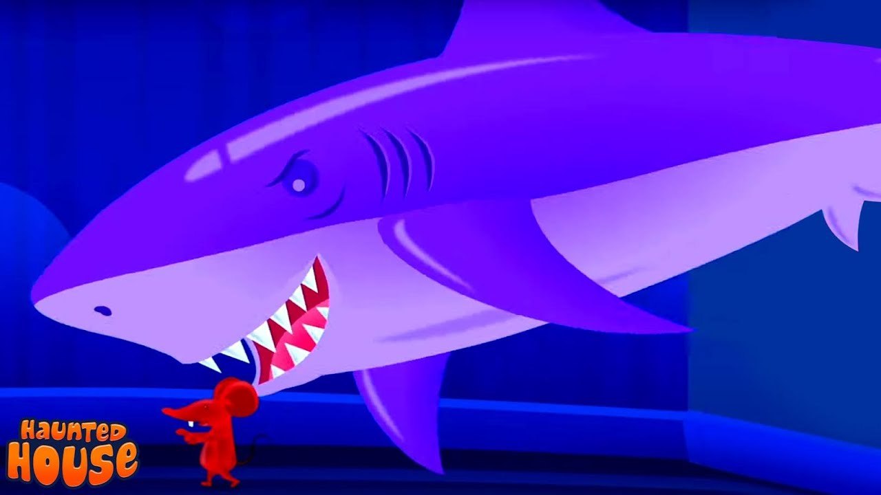 Scary Flying Shark, Halloween Nursery Rhymes And Kids Songs