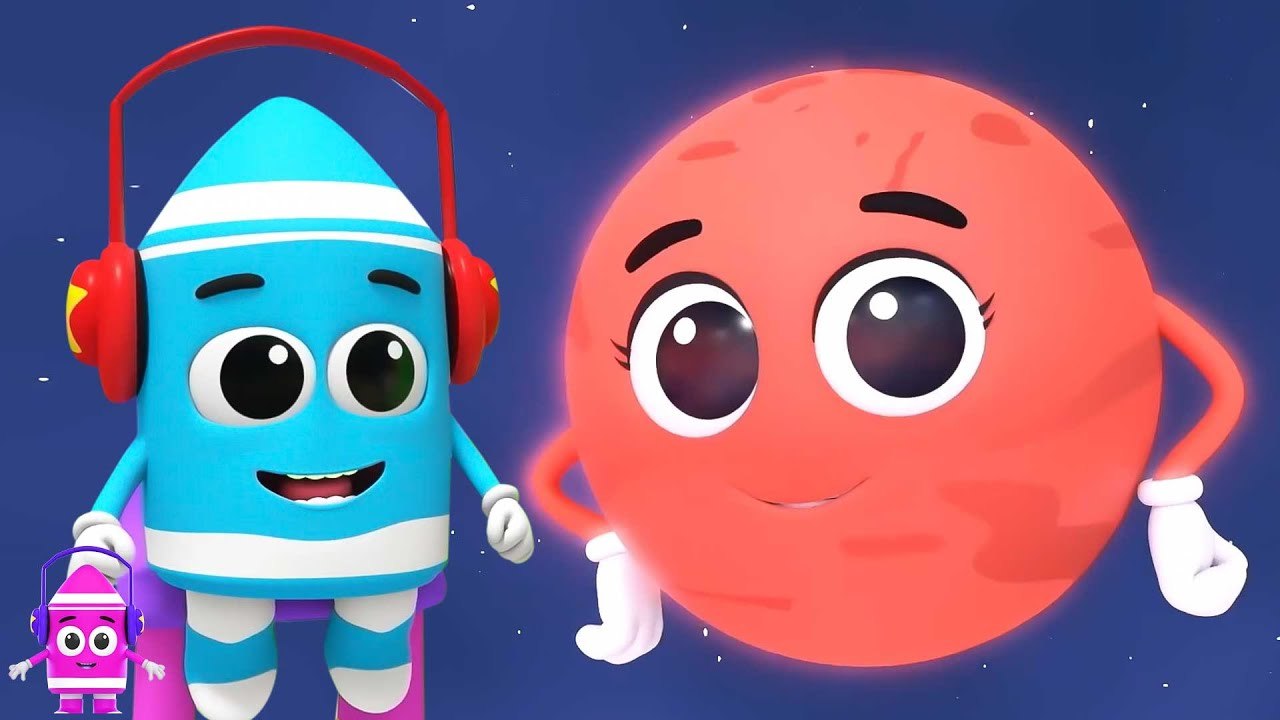 Baby Rainbow Les Planètes de Notre Système Solaire + Plus 3d Comptines pour Bébés