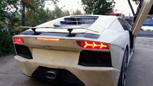 Ce thaïlandais passionné de belles voitures s'est fabriqué sa propre Lamborghini