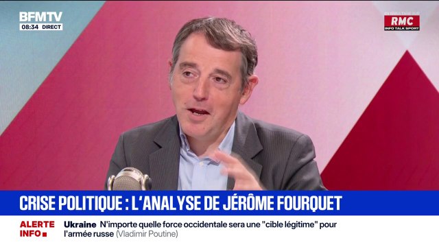 3/4 des Français souhaitent le départ (de François Bayrou) , explique Jérôme Fourquet, directeur du département Opinion de l'IFOP