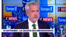 Mobilisation du 10 septembre : «Tolérance zéro pour les casseurs», alerte François-Noël Buffet