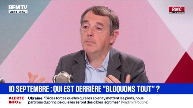 Mouvement du 10 septembre: On s'éloigne quelque peu de la physionomie des Gilets jaunes , explique Jérôme Fourquet (Ifop)