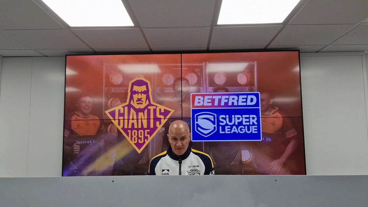 Huddersfield Giants 0, Leeds Rhinos 26: full; Brad Arthur press conference
