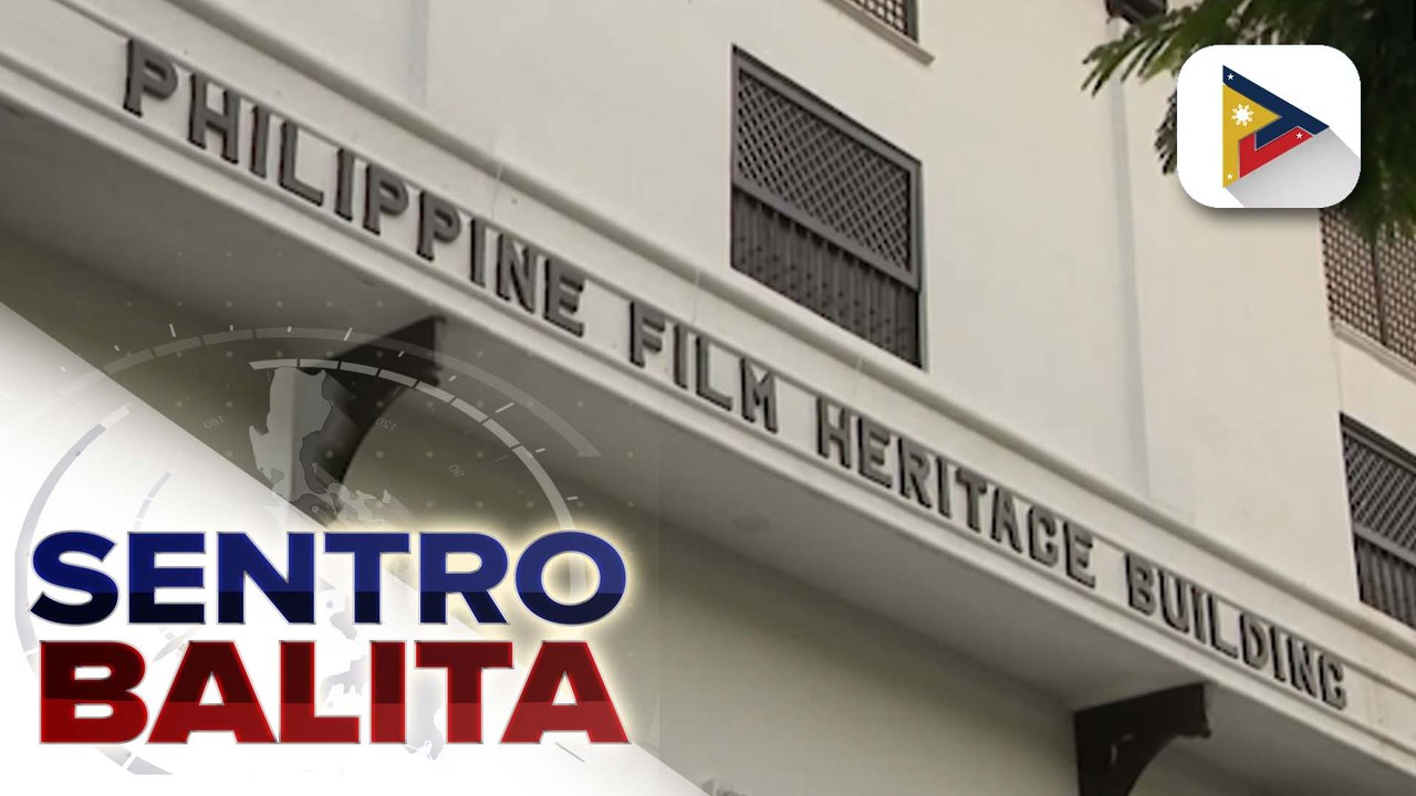 FL Liza Araneta-Marcos, ikinadismaya ang palpak na konstruksyon ng itinatayong Philippine Film Heritage Building sa Intramuros, Manila | ulat ni Kenneth Paciente